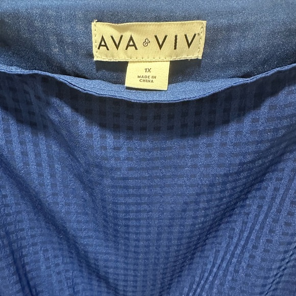 Used Ava & Viv 1X Maxi Dress - Picture 2 of 3